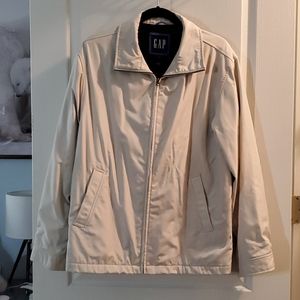 Gap Cream Mens Jacket with Fleece Lining